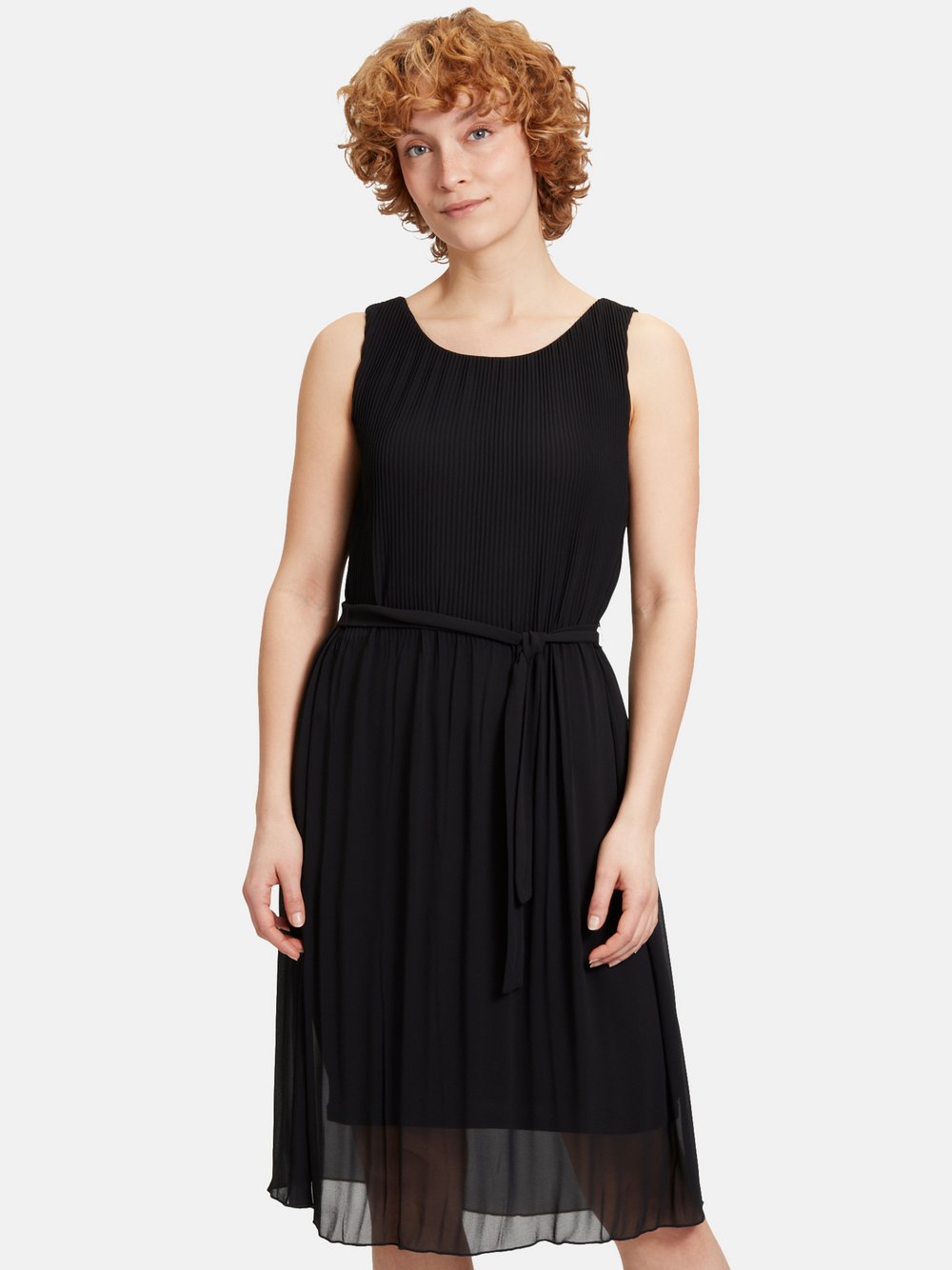 Cartoon Sommerkleid Damen schwarz, 36