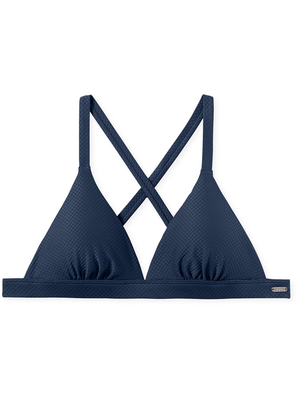 Schiesser Triangel-Bikini-Top  Damen blau, XL