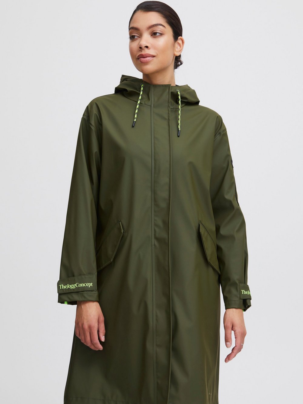 TheJoggConcept. Windbreaker Damen grün, L