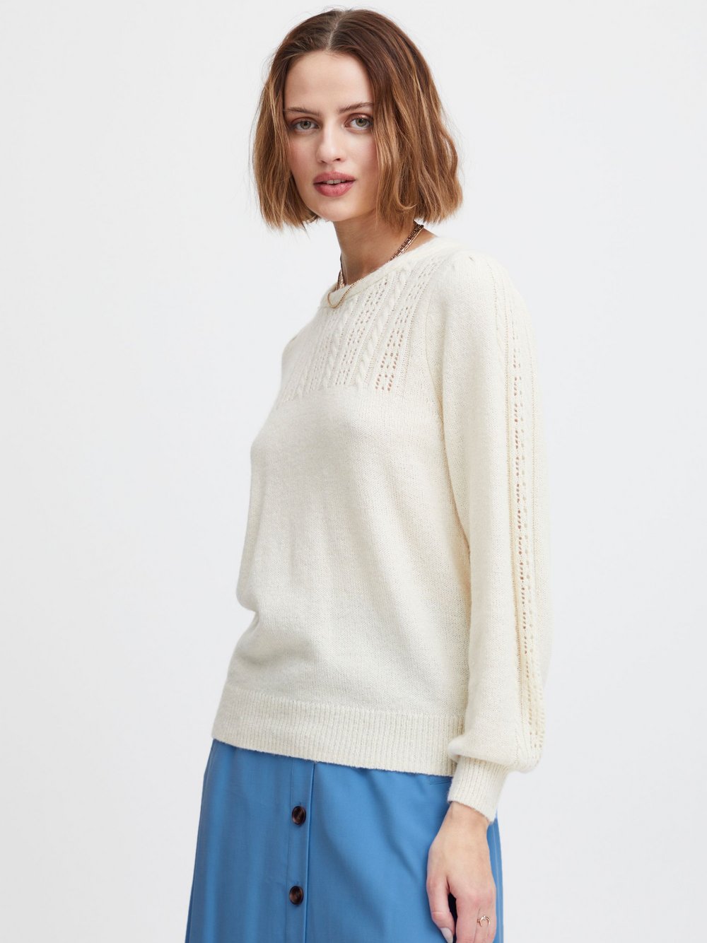 Atelier Rêve Strickpullover Damen beige, XL