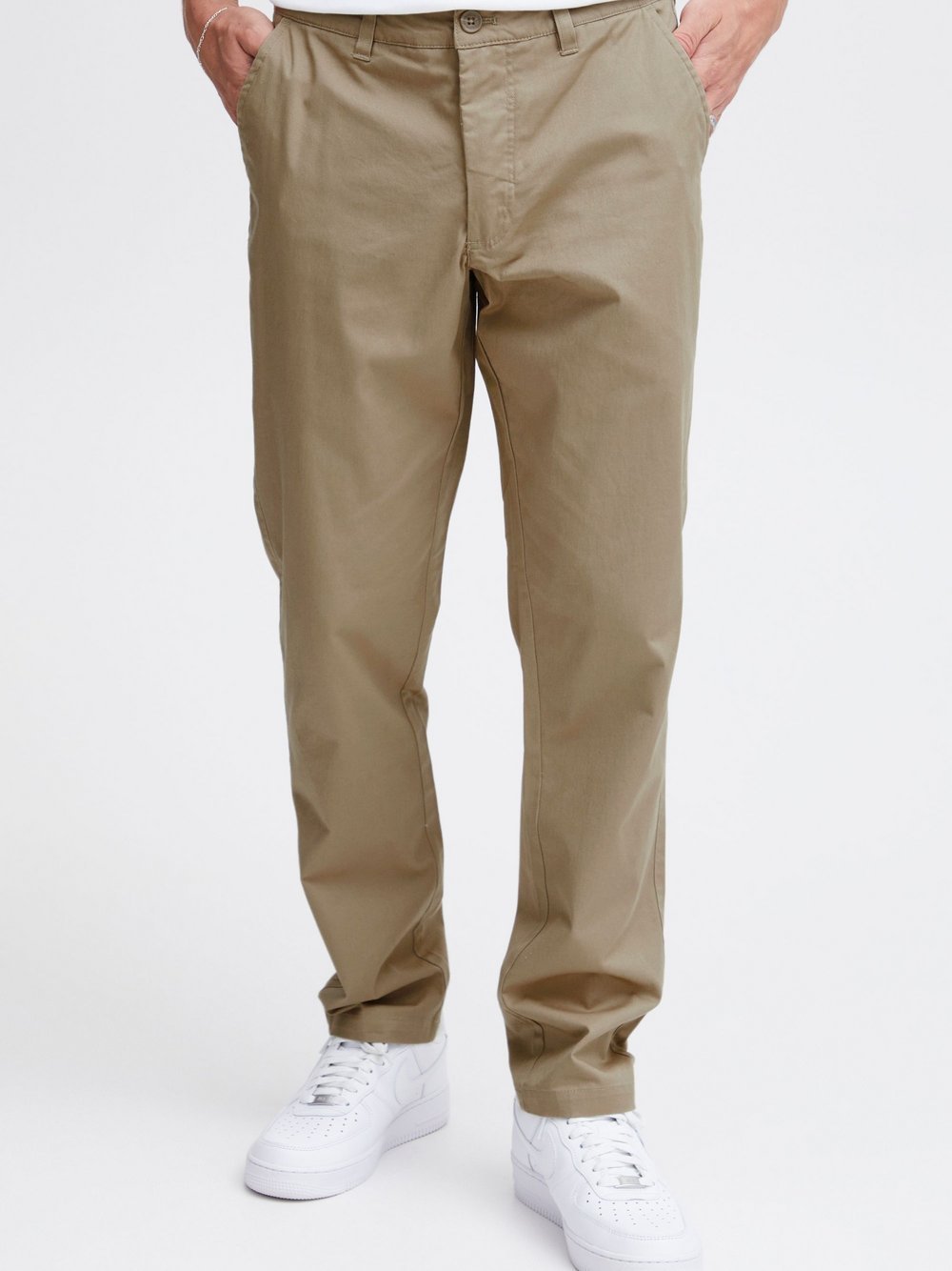 Solid Chino Herren Baumwolle beige, 36-32