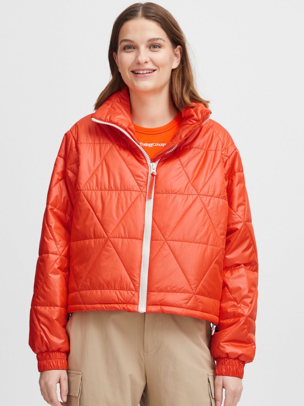 TheJoggConcept. Jacke Damen orange, M