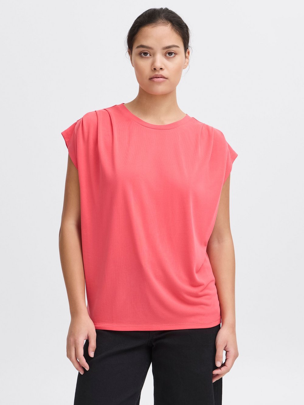 Ichi T-Shirt Damen pink, L