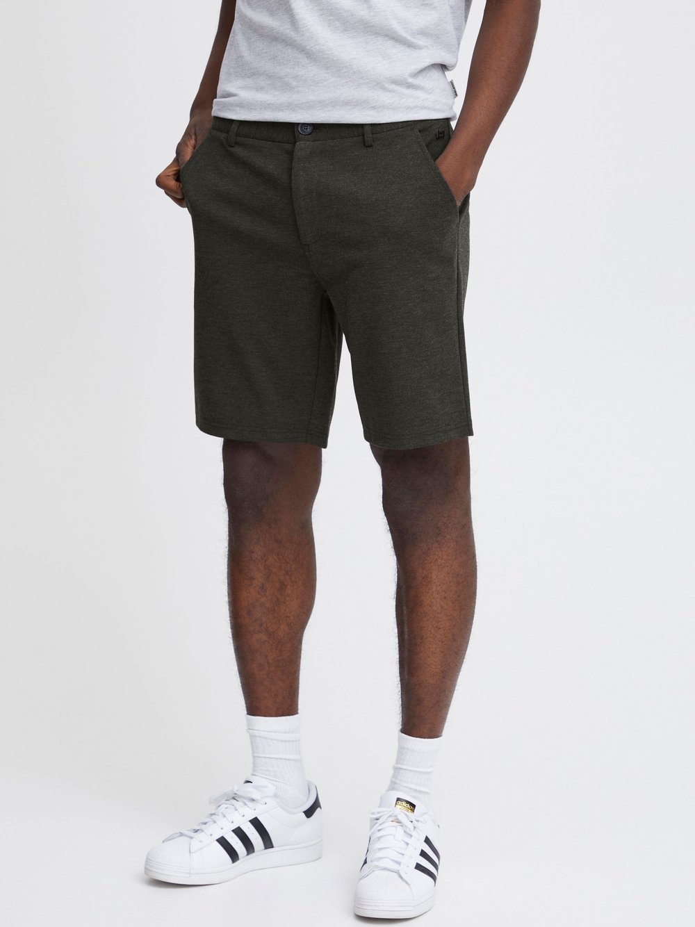 BLEND Shorts Herren grau meliert, XXXL