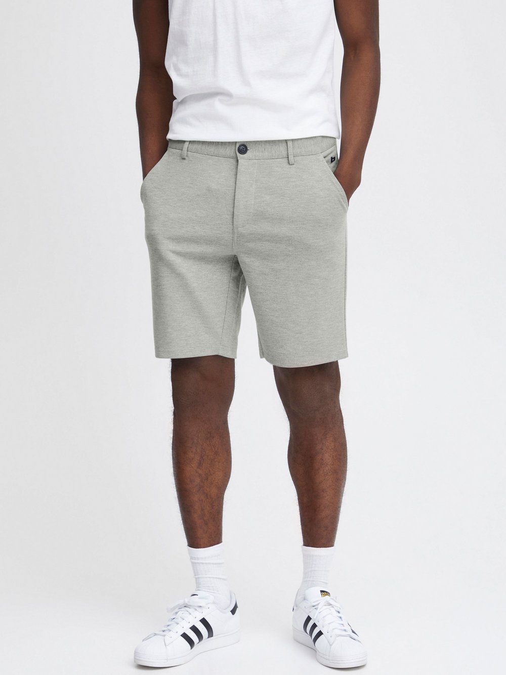 BLEND Shorts Herren grau meliert, XXXL