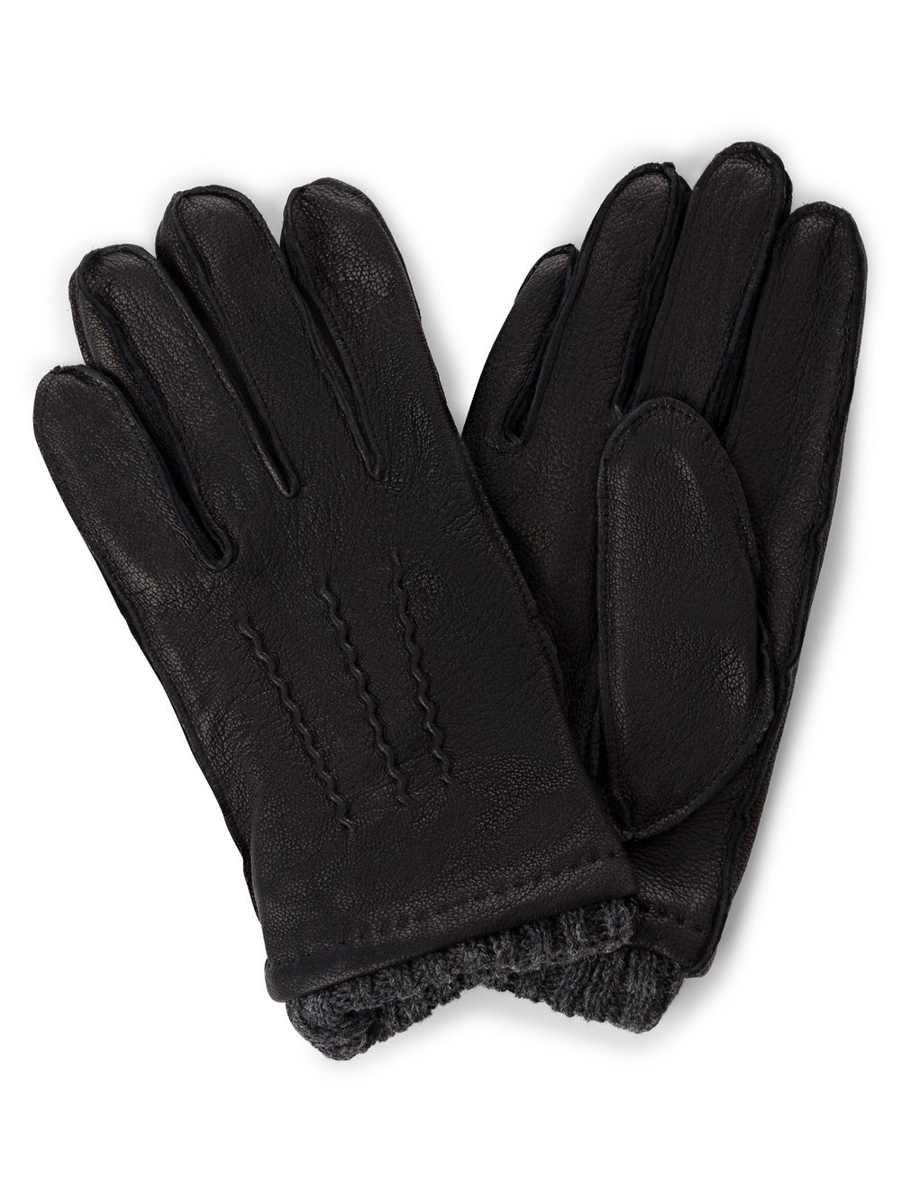 GRAAF Handschuhe aus Leder Herren schwarz, S