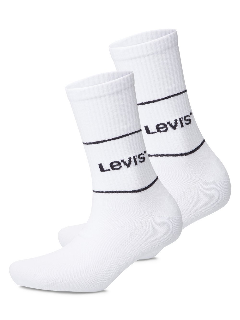 Levi's Socken Damen Baumwolle weiß gemustert, 39-42