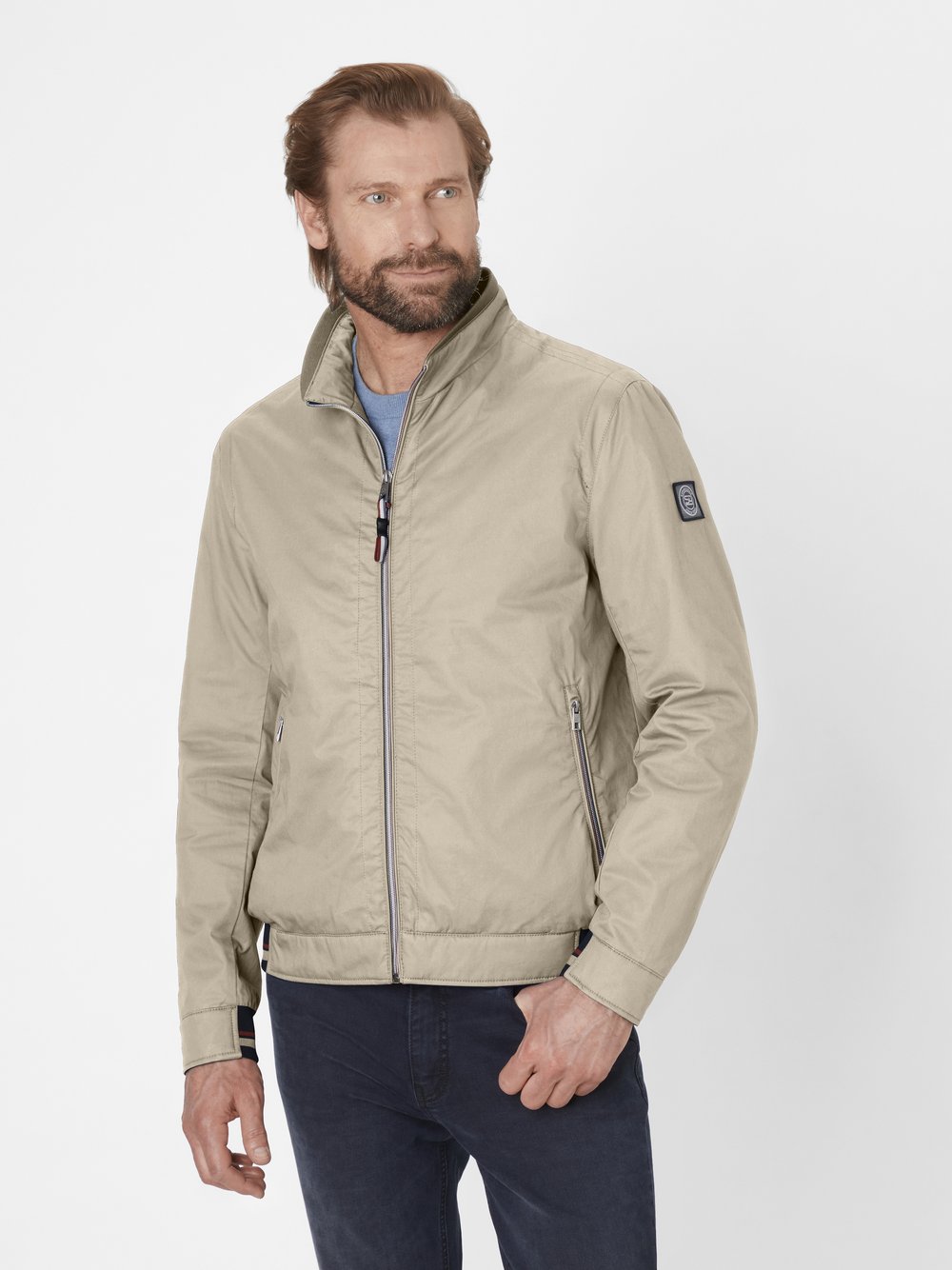 S4 Jackets Blouson Herren Baumwolle beige, 36