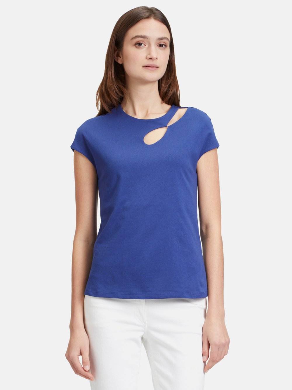 Betty Barclay Baumwollshirt Damen Baumwolle blau, 36