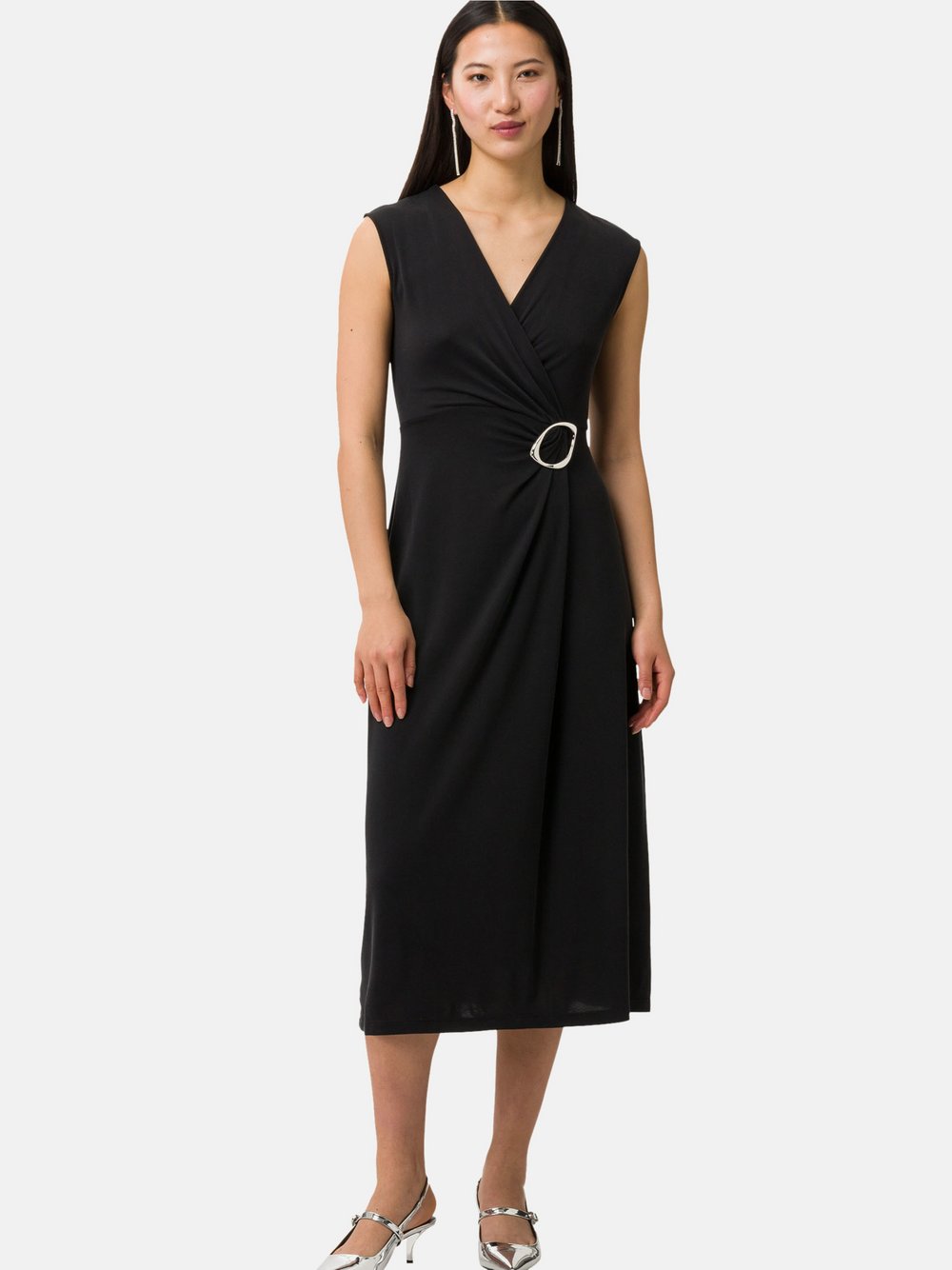 zero Jerseykleid Damen schwarz, 36