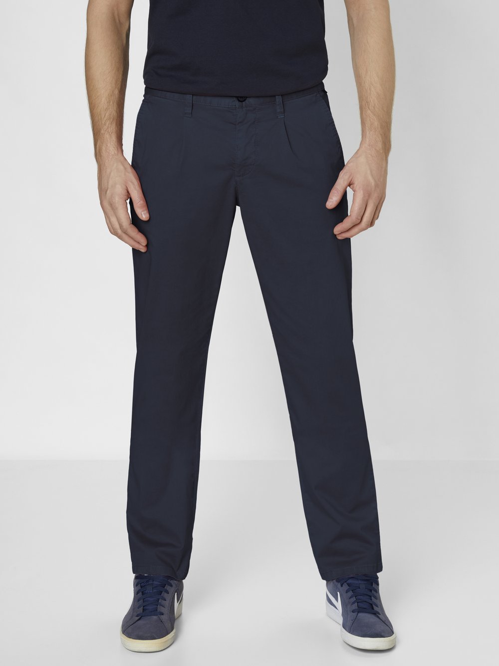 Redpoint Chino Herren Baumwolle blau, 35-34