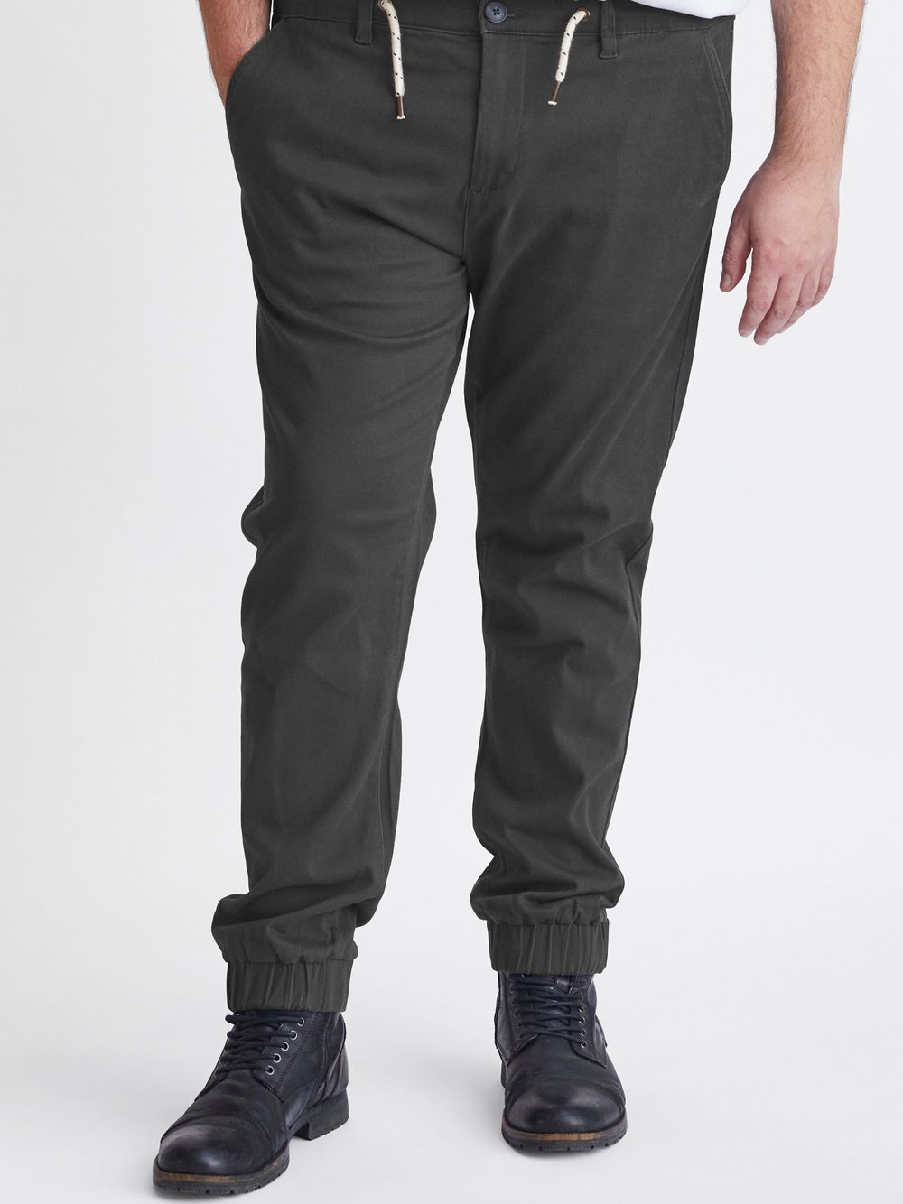 BLEND Chinohose Herren Baumwolle grau, 5XL