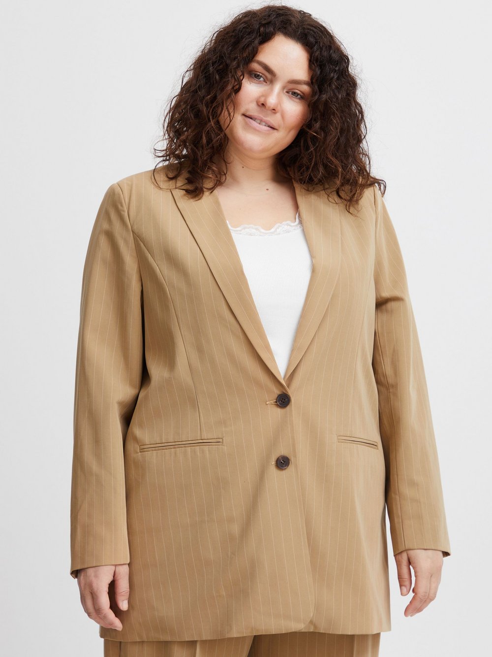 fransa Blazer Damen beige, 48