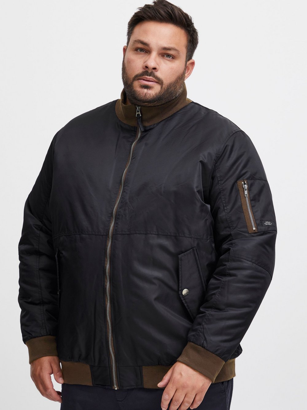 BLEND Bomberjacke Herren schwarz, XXXL