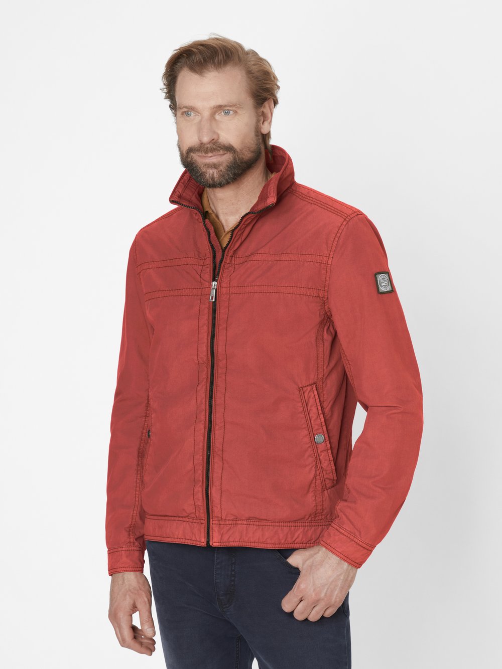 S4 Jackets Blouson Herren Baumwolle rot, 58