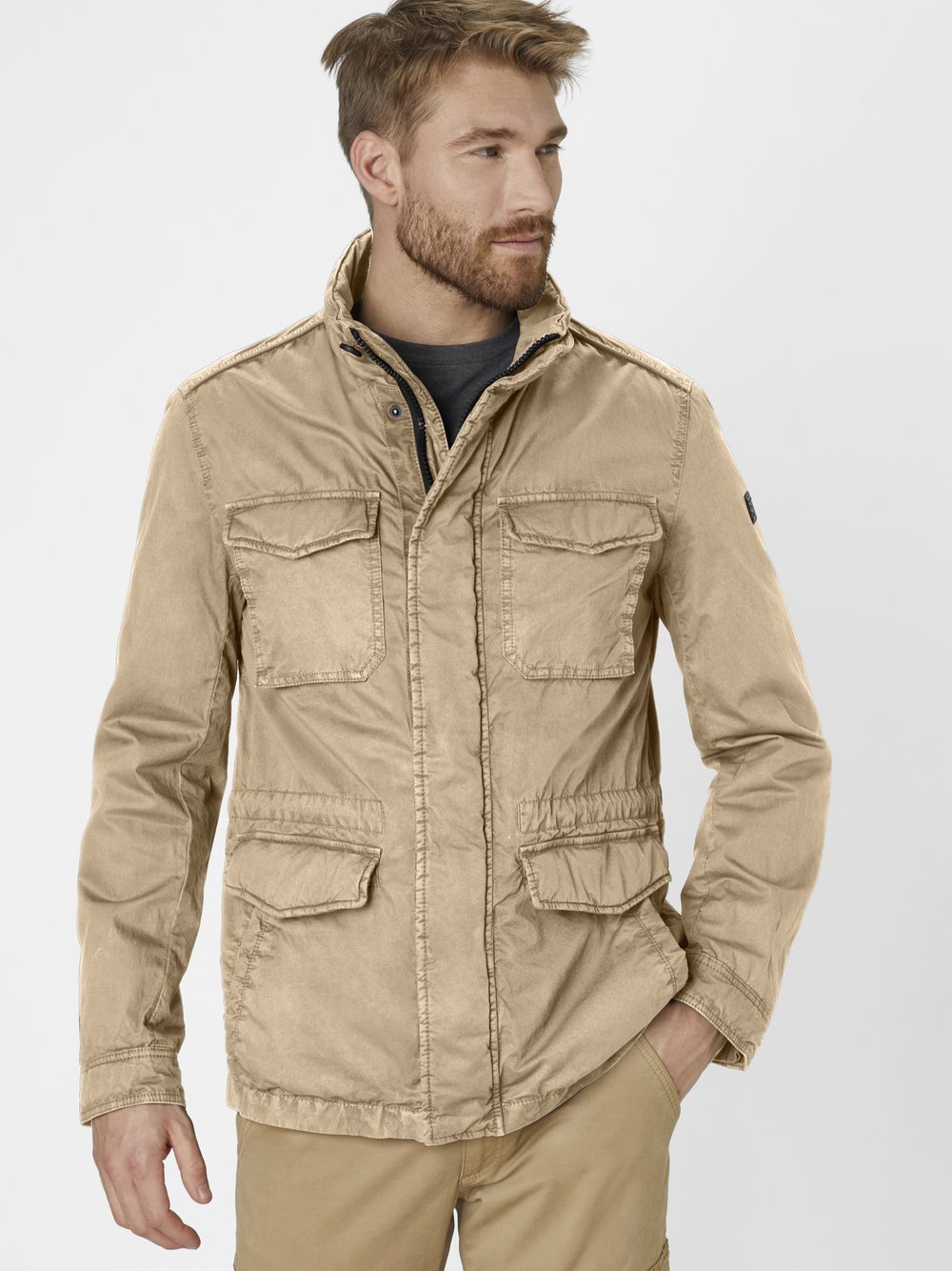 Redpoint Blouson Herren Baumwolle beige, 62