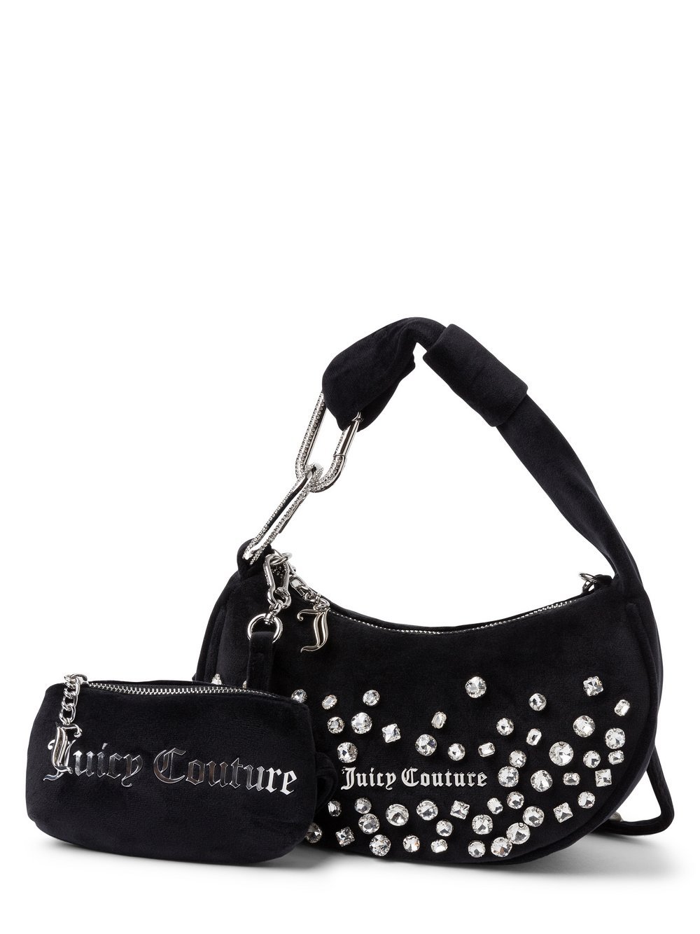 Juicy by Juicy Couture Handtasche Damen schwarz gemustert, ONE SIZE