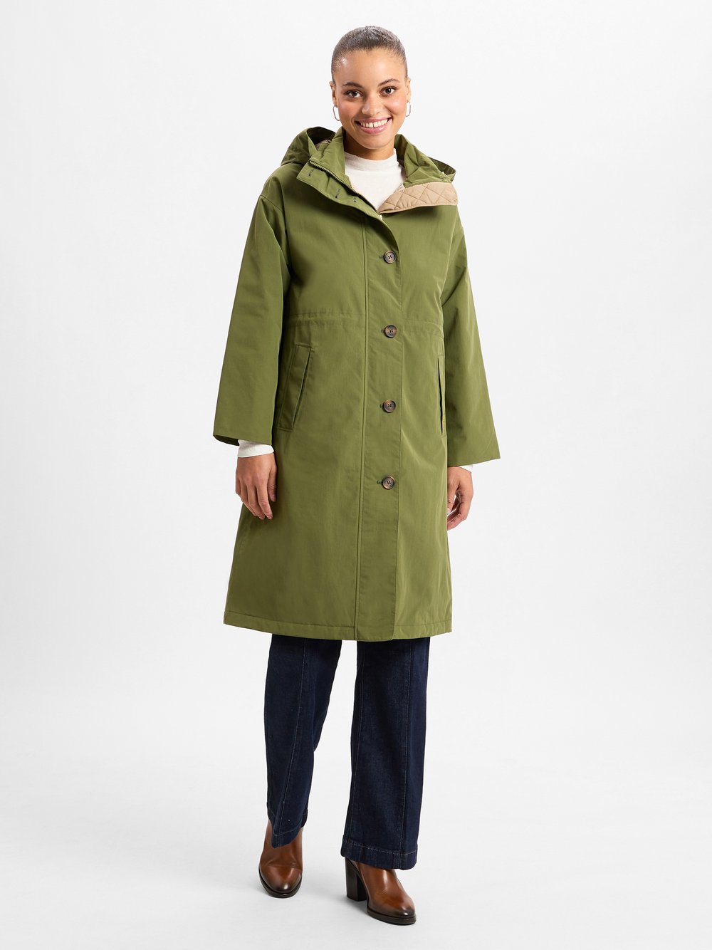 Barbour Funktionsmantel Damen grün, 38