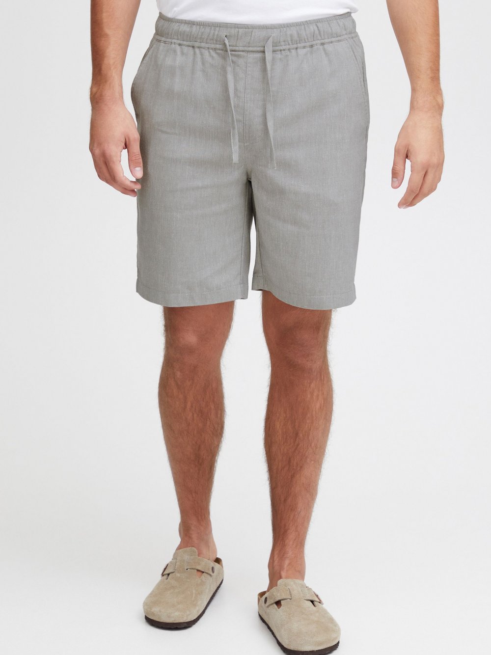 CASUAL FRIDAY Shorts Herren grün meliert, M