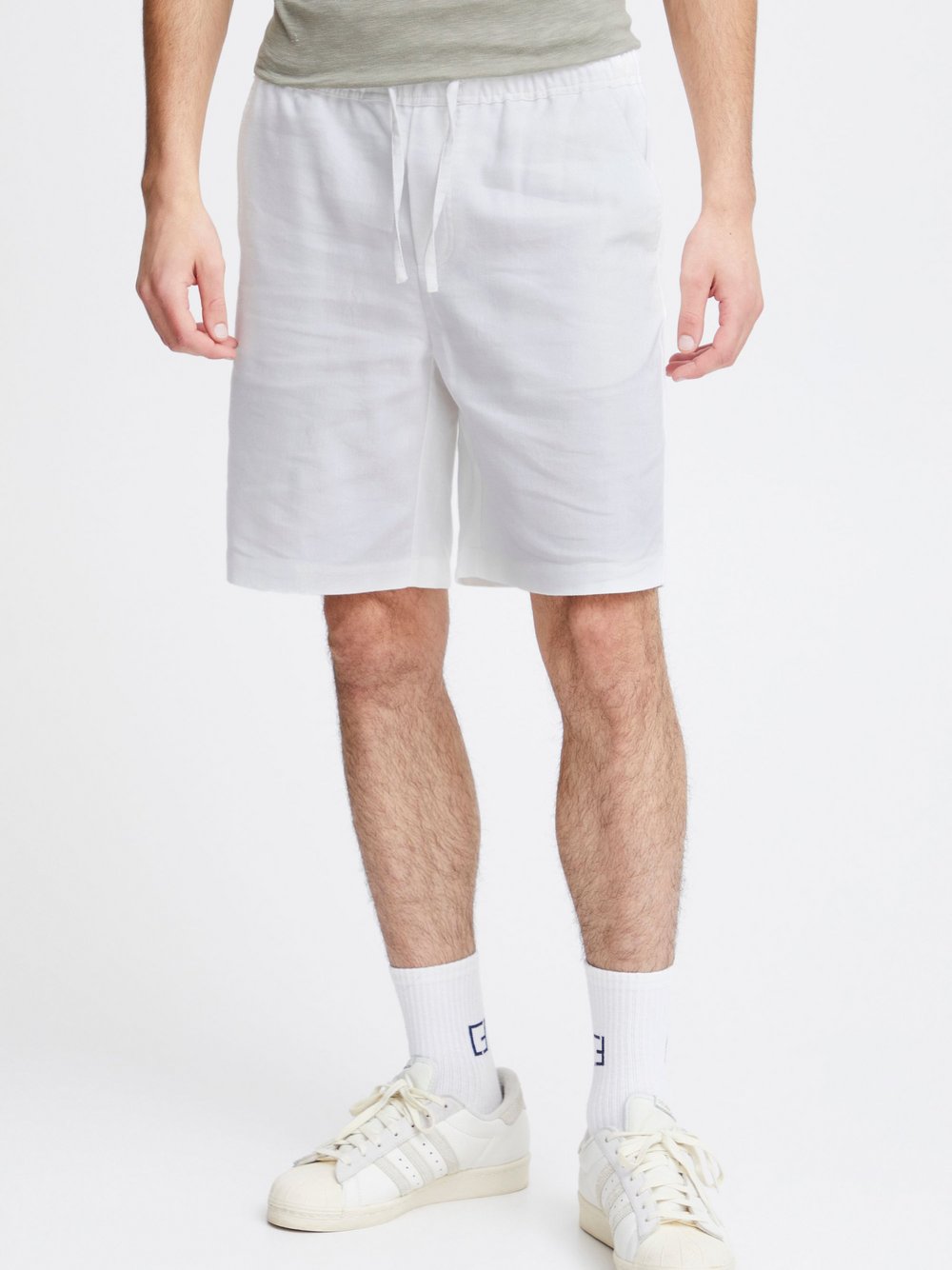 CASUAL FRIDAY Shorts Herren weiß meliert, XXL