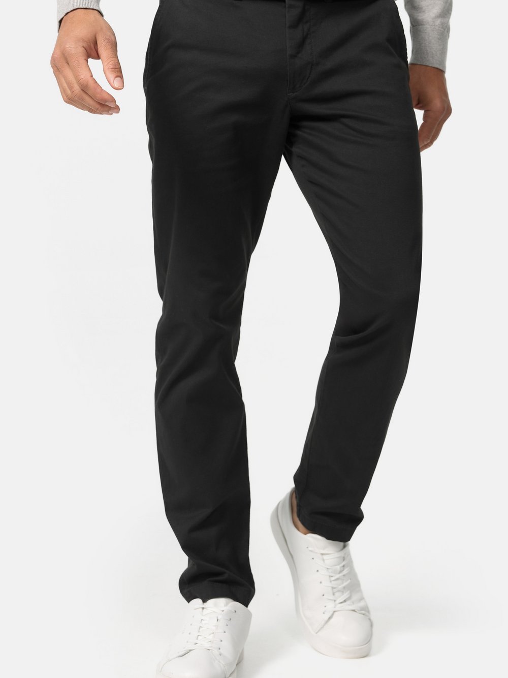 Indicode Hose Herren Baumwolle schwarz, 32-32