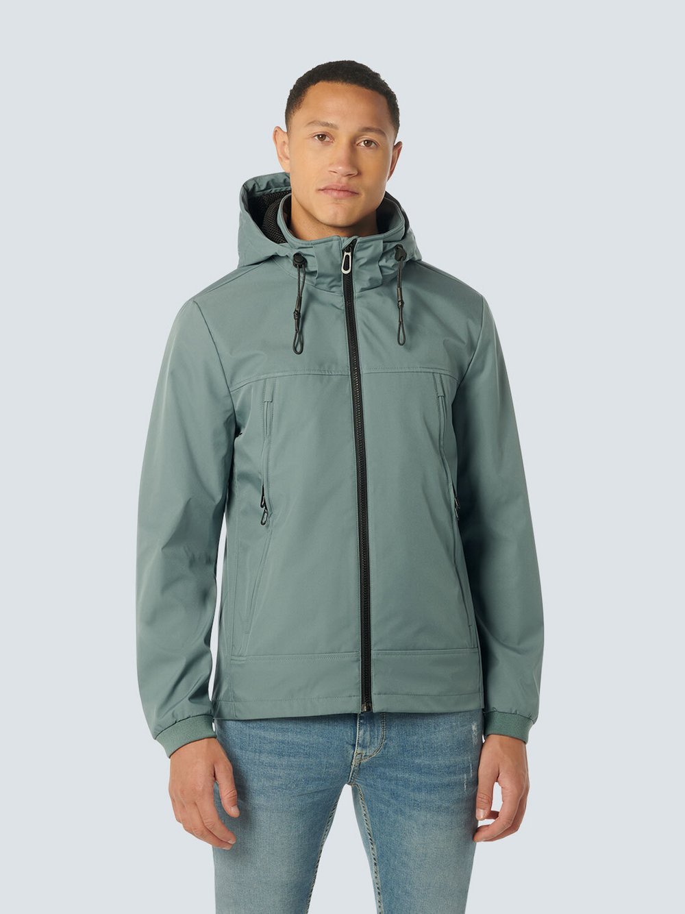 No Excess Jacke Herren grau, L