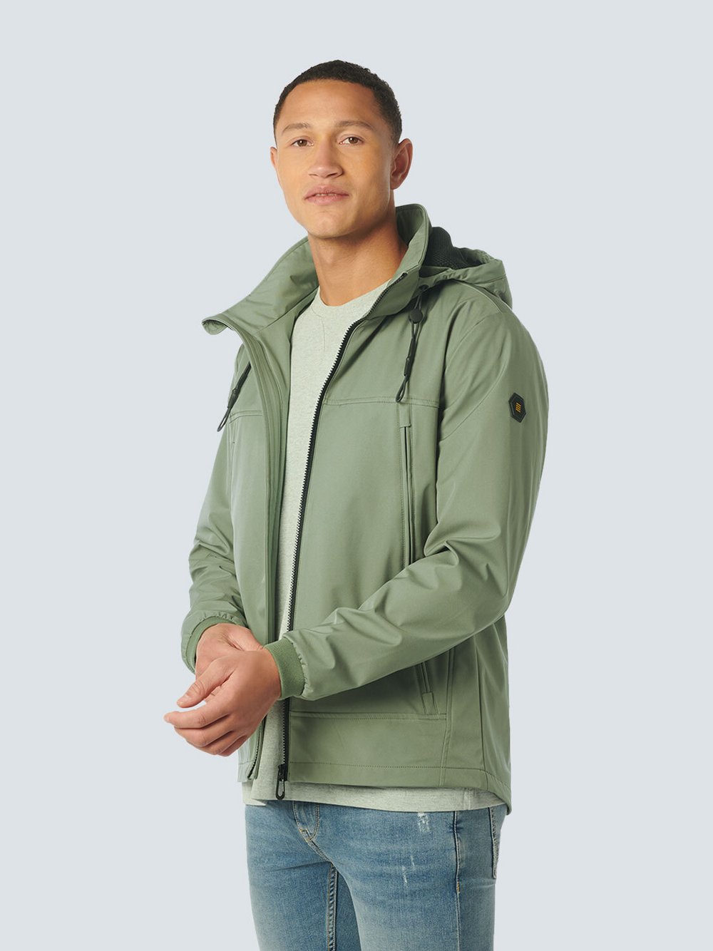 No Excess Jacke Herren grün, L