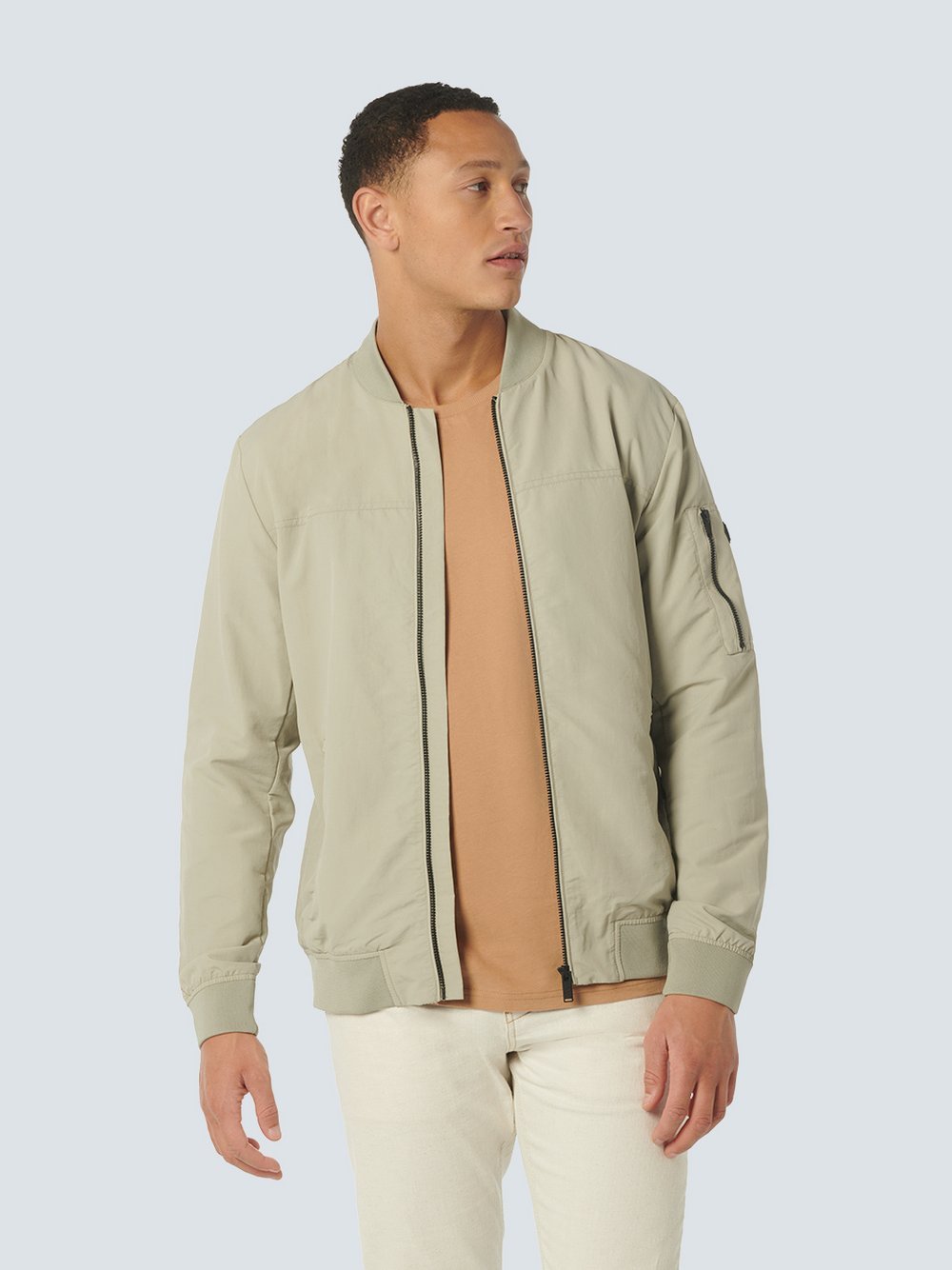 No Excess Jacke Herren Polyamid beige, L