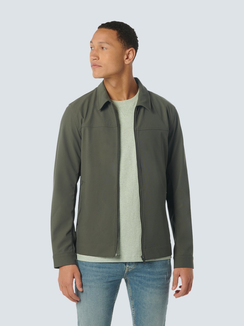 No Excess Jacke Herren grau, M