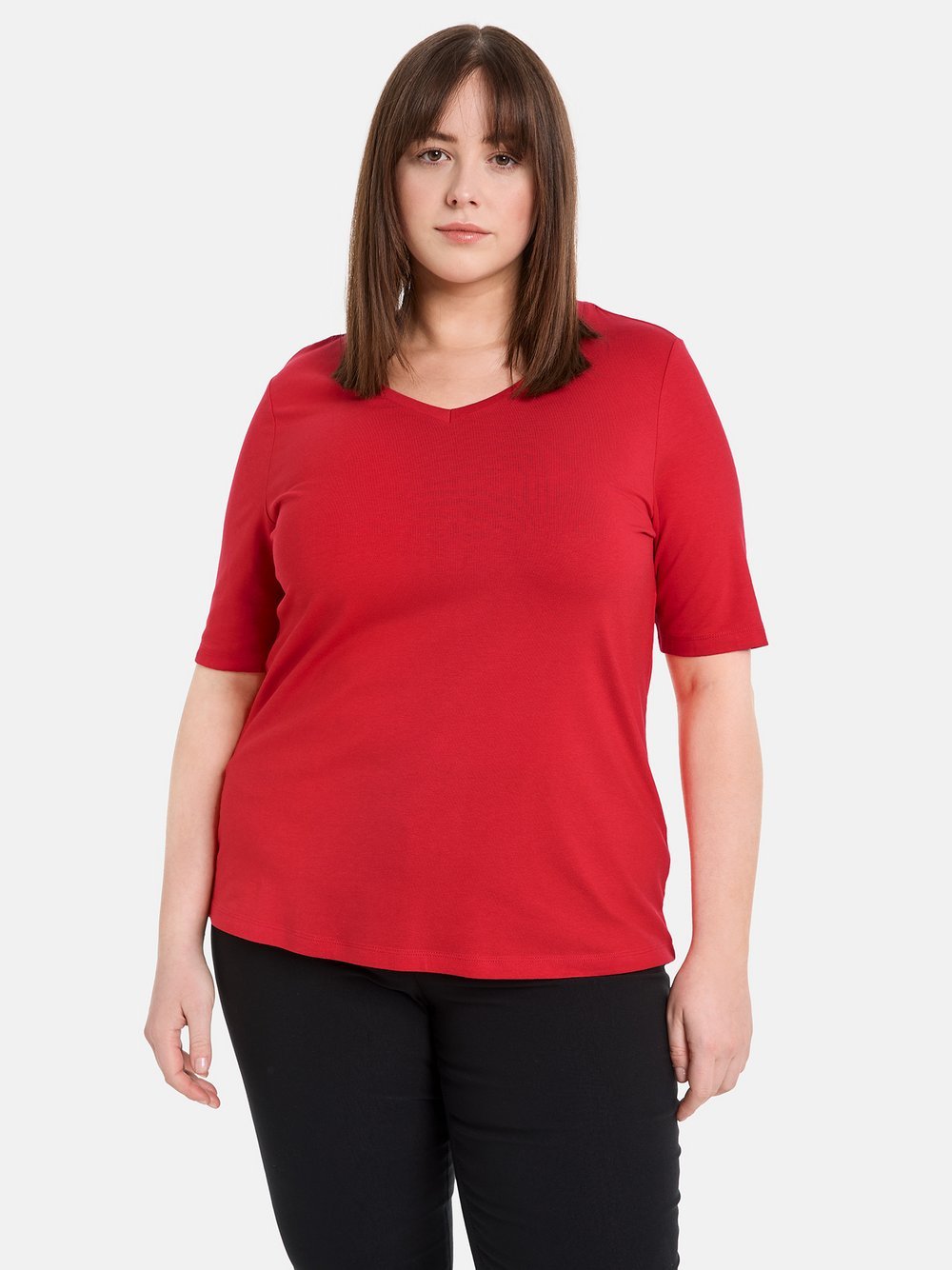 Samoon T-Shirt Damen rot, 44