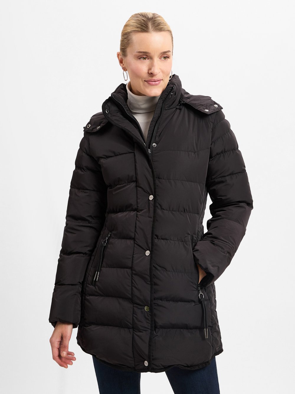 Rino & Pelle Steppjacke Damen schwarz, 44