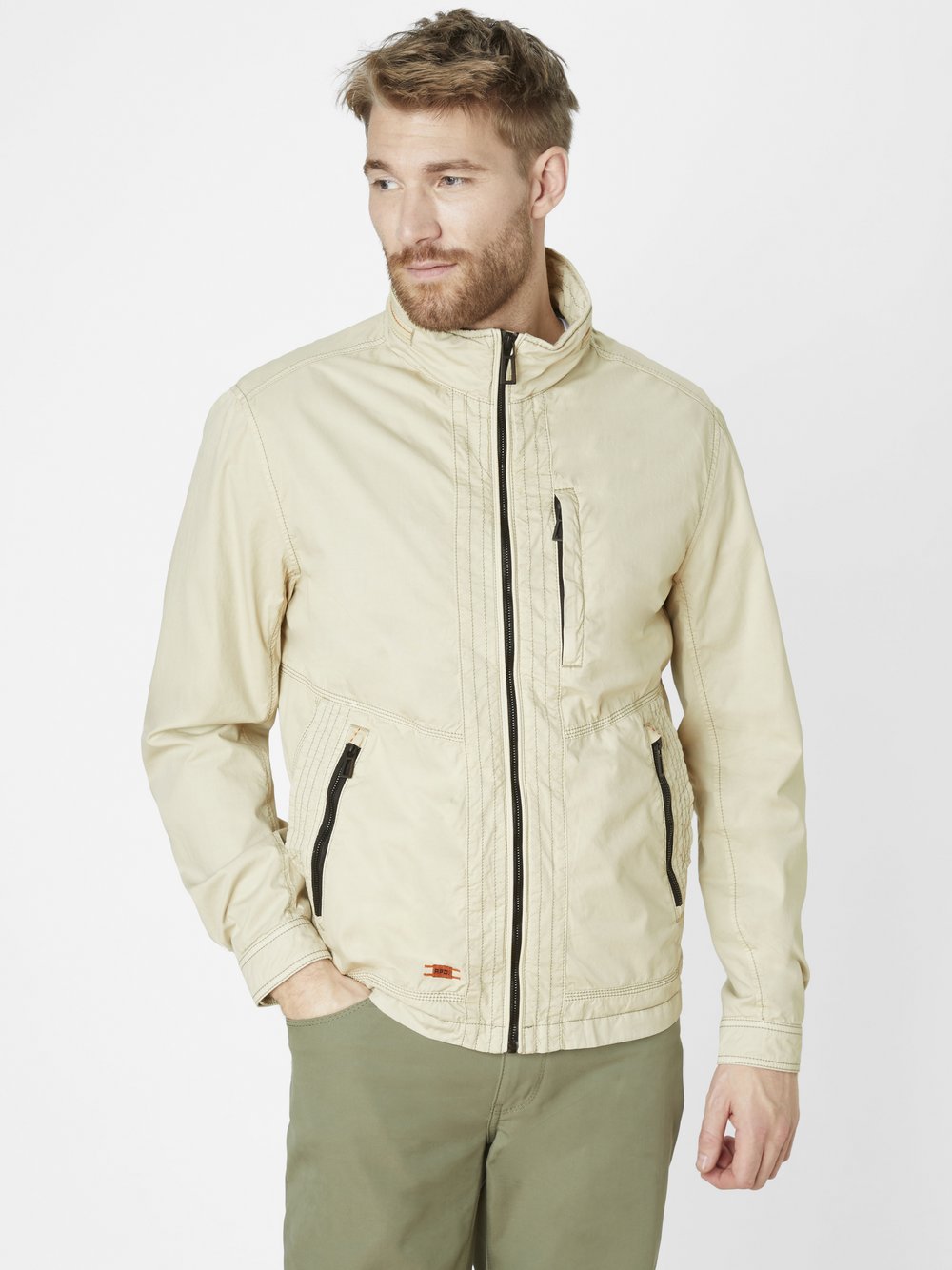 Redpoint Blouson Herren Baumwolle beige, 60