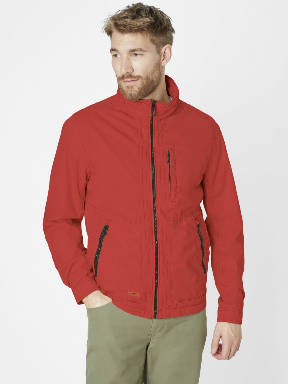 Redpoint Blouson Herren Baumwolle rot, 50