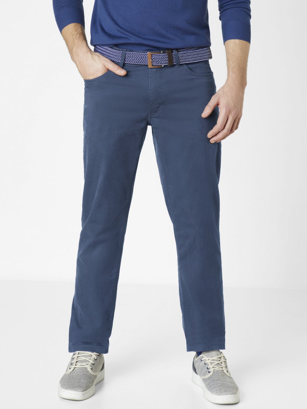 Redpoint 5-Pocket Hose Herren Baumwolle blau, 40-34