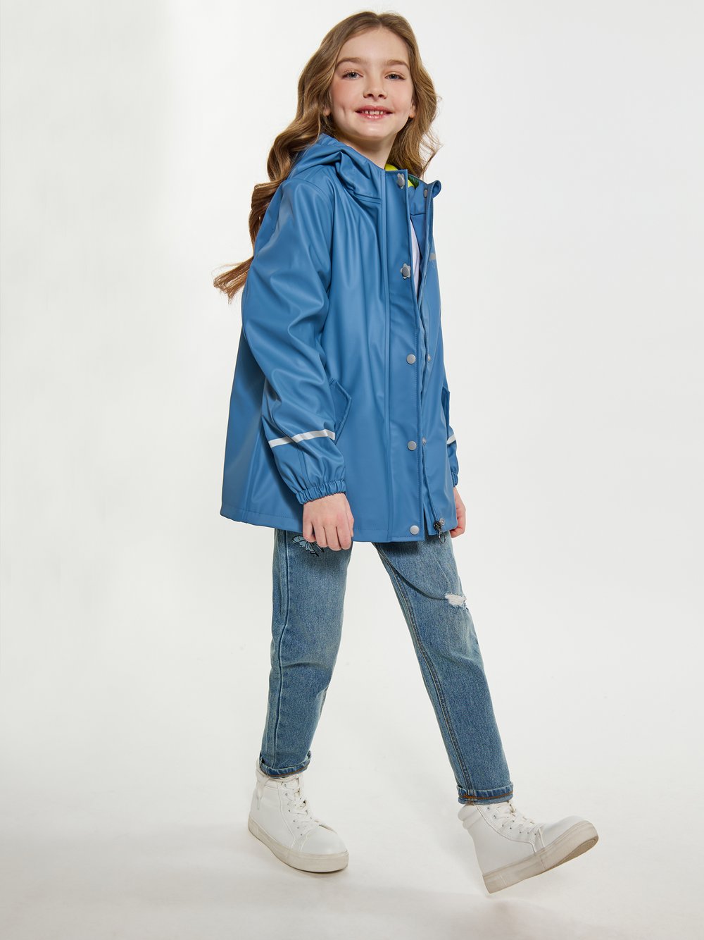 Schmuddelwedda (Kids) Regenmantel Mädchen blau, 98