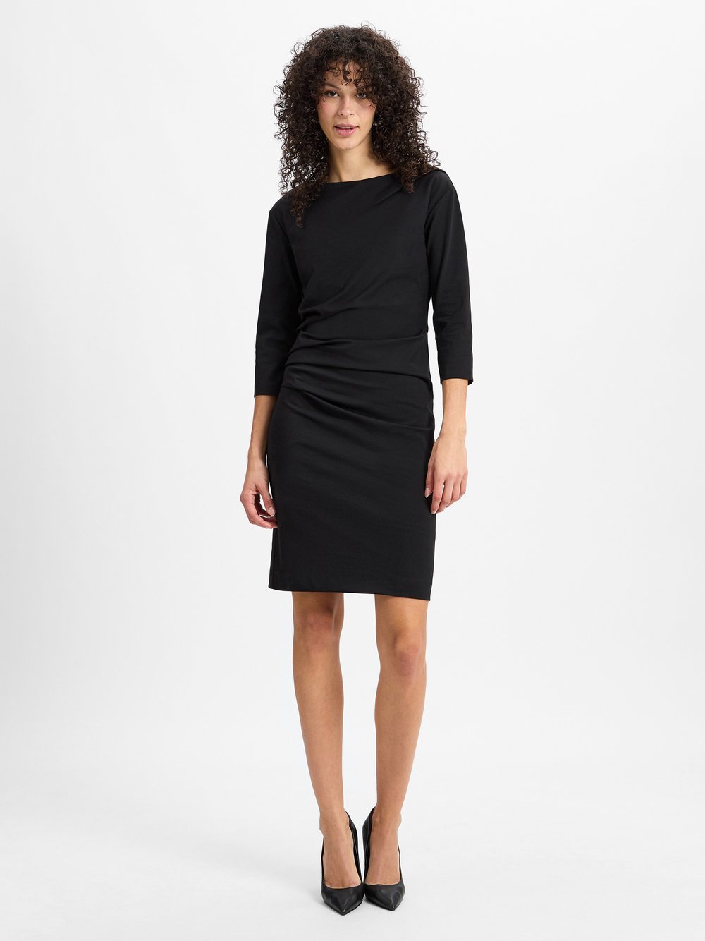 Betty & Co Kleid Damen Baumwolle schwarz, 38