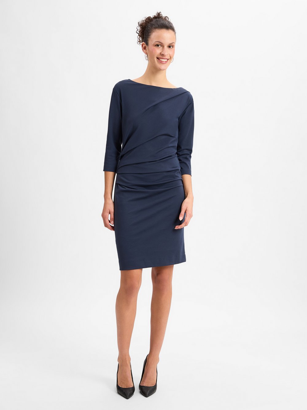 Betty & Co Kleid Damen Baumwolle blau, 46