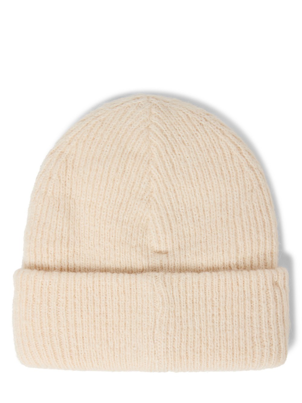 Marie Lund Mütze mit Woll-Anteil Damen beige, ONE SIZE