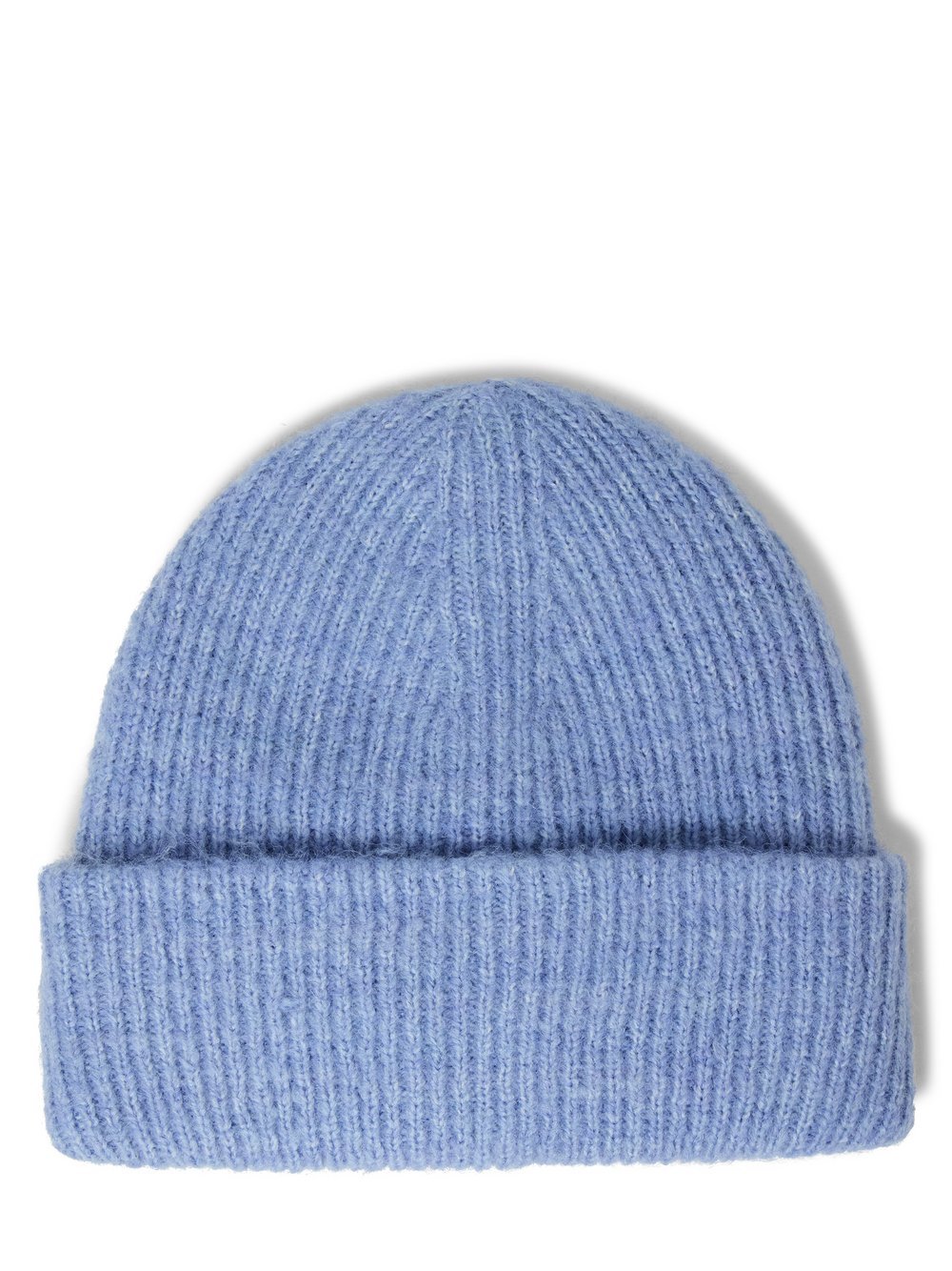 Marie Lund Mütze mit Woll-Anteil Damen blau meliert, ONE SIZE