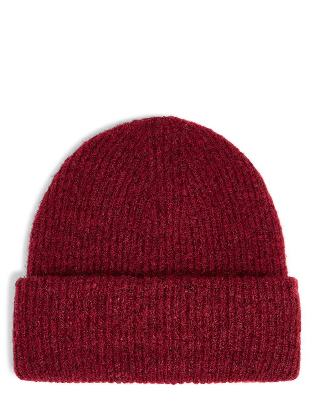 Marie Lund Mütze mit Woll-Anteil Damen rot, ONE SIZE