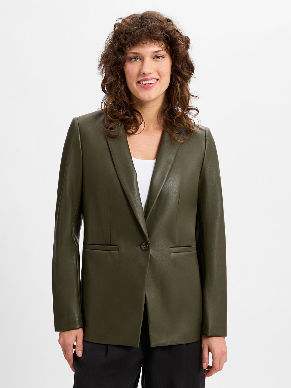 comma casual identity Blazer Damen grün, 40