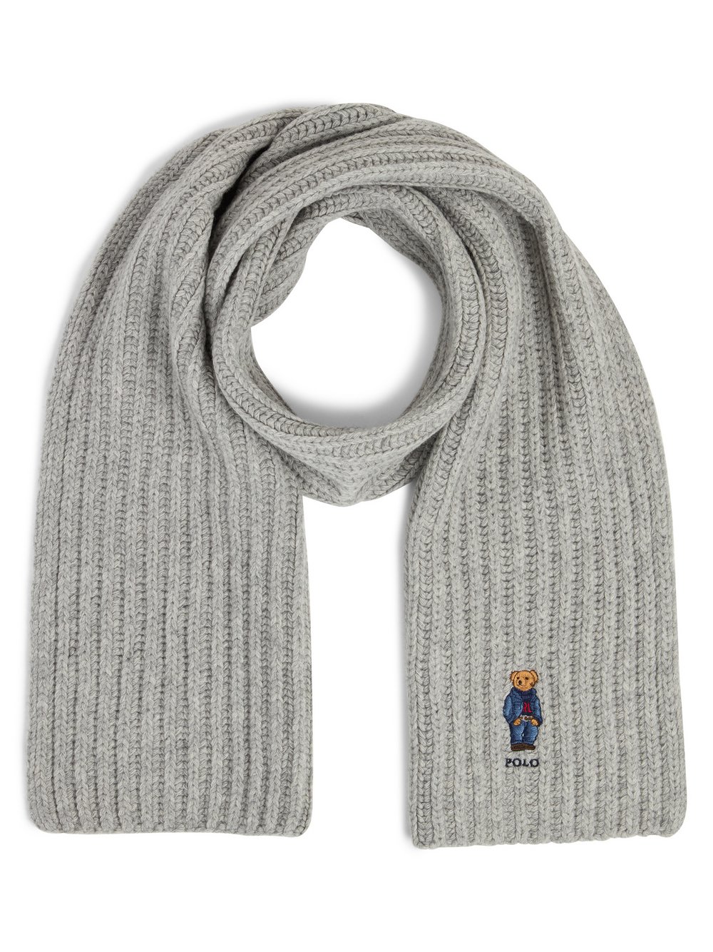 Polo Ralph Lauren Schal mit Woll-Anteil Damen Wolle grau, ONE SIZE