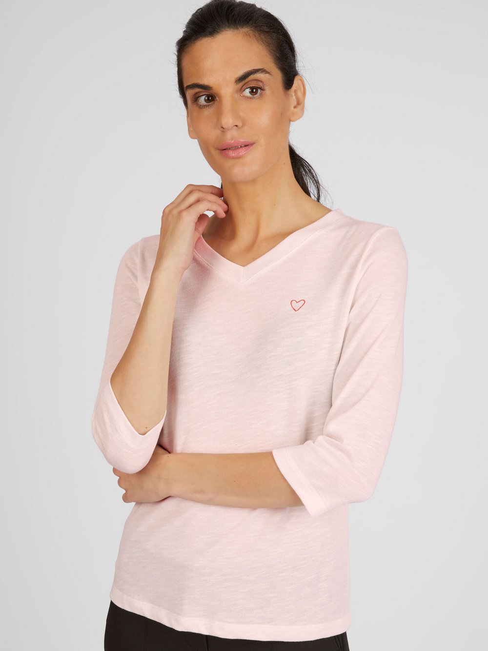 Lovely Sisters Shirt Damen Baumwolle rosa, 48