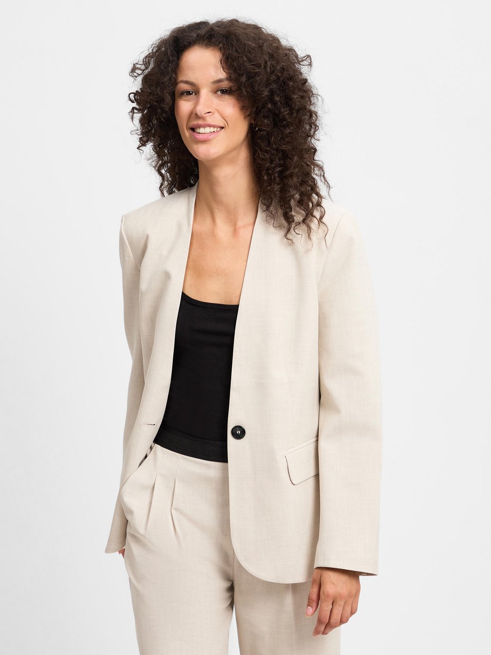 Opus Blazer Damen beige meliert, 40