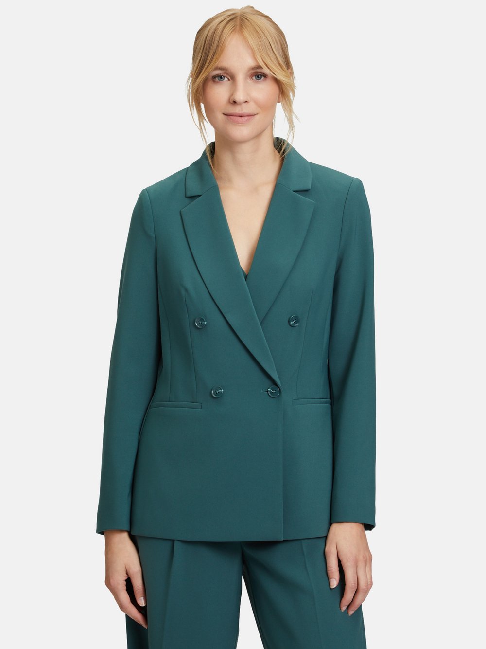 Vera Mont Blazer-Jacke Damen grün, 36