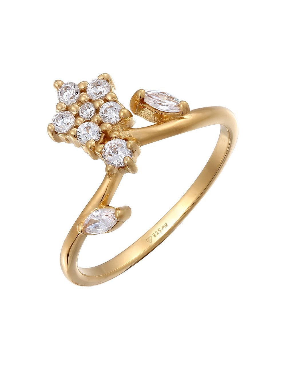 Elli Ring Damen Sterlingsilber gold, 56