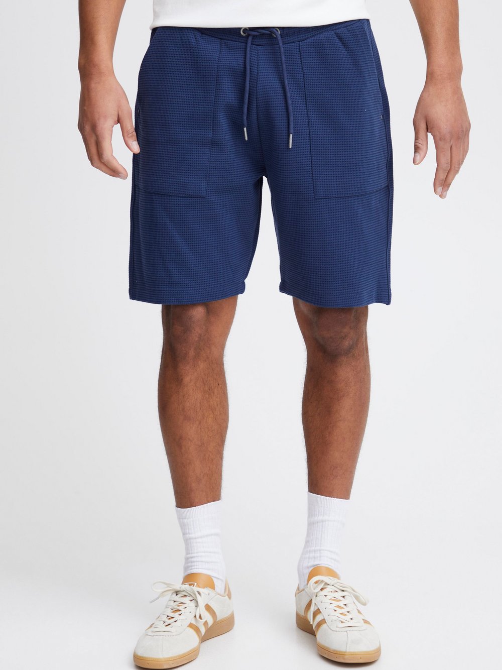 Thumbnail - BLEND Shorts Herren Baumwolle blau, M