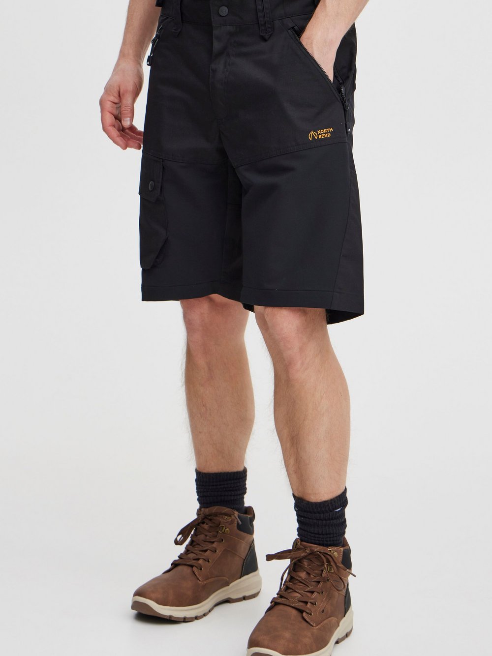 North Bend Trekkingshorts Herren schwarz, XXXL