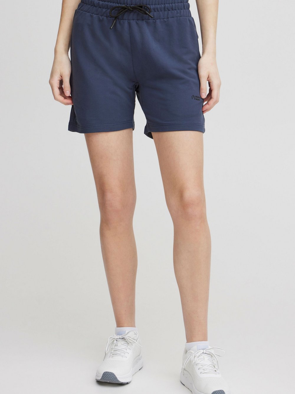 North Bend Sweatshorts Damen Viskose blau, 36