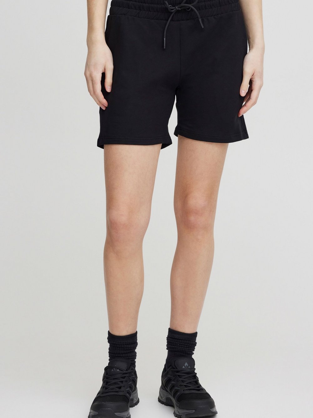 North Bend Sweatshorts Damen Viskose schwarz, 36